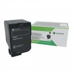 Laserkasetti Lexmark 74C2HKE musta värikasetti