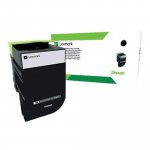 Laserkasetti Lexmark 80C2XKE musta värikasetti
