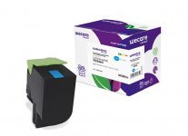 Laserkasetti tarvike for Lexmark 70C2HC0 syaani 3000SIVUA