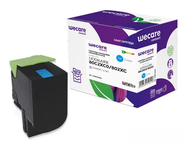 Laserkasetti tarvike for Lexmark 80C2XC0 syaani 4000SIVUA, hinta 57,81€