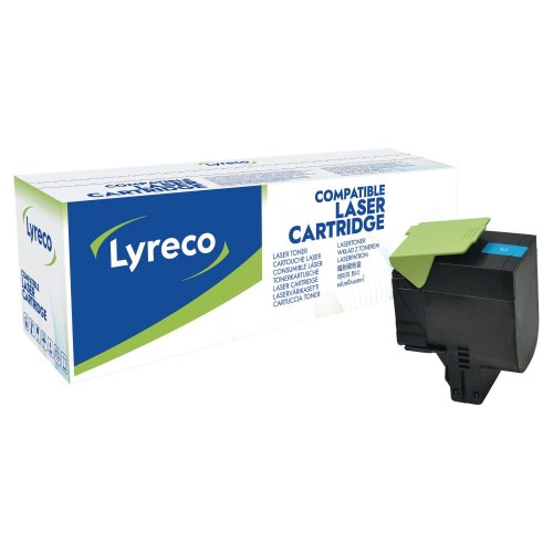 Laserkasetti tarvike Lexmark 80C2HC0 syaani värikasetti, hinta 70,20€