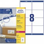 Lasertarra Avery l7165 99,1 x 67,7mm 8-osainen 800kpl