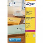 Lasertarra Avery l7551 38,1 x 21,2mm 65-osainen kirkas 1625kpl