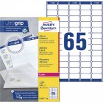 Lasertarra Avery l7651 38,1 x 21,2mm 65-osainen 6500kpl