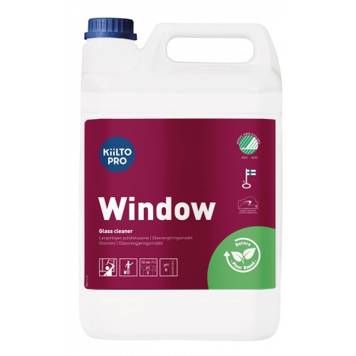 Lasinpesuaine Kiilto pro window 5l, hinta 61,60€