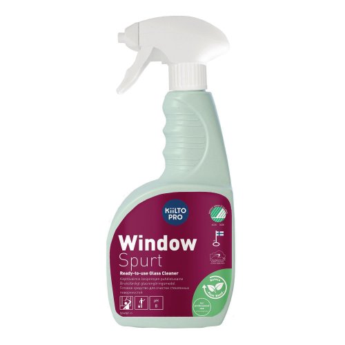 5213692 Spray Kiilto Window 750ml on lasi, peili ja metallipintojen puhdistukseen sopiva rasvalikaa irroittava lasinpesuaine. Lasinpesuspray jättää pinnat kirkkaiksi ja likaa hylkiviksi. Katso myös muita puhdistusaineita verkkokaupastamme.
