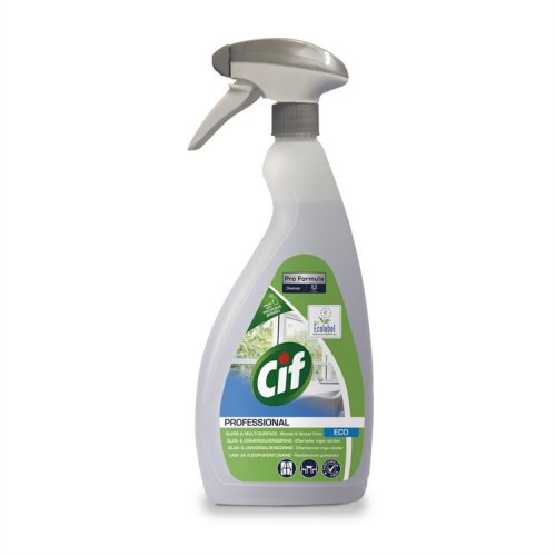 Lasinpuhdistusaine Yleis- ja Cif Professional Eco 0,75l, hinta 4,48€