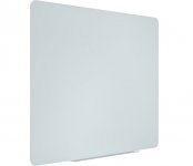 Lasitaulu Bi-Office magneettinen 120 x 90 cm valkoinen