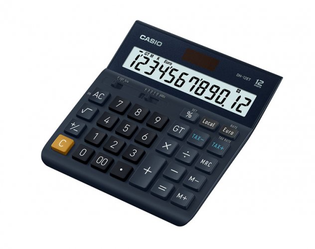 Laskin Casio DH-12ET pöydälle, hinta 28,78€