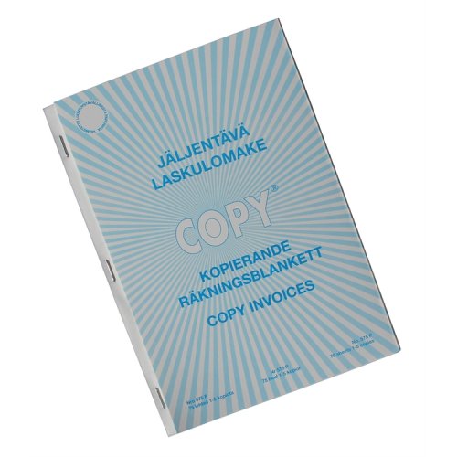 Laskulomake Plastipap 575P A5/75, hinta 7,21€
