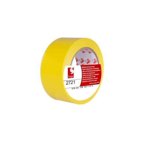 Lattiamerkintäteippi Scapa 2721 keltainen 50 mm x 33 m, hinta 5,51€