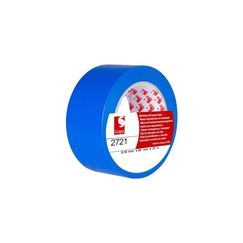 Lattiamerkintäteippi Scapa 2721 sininen 50 mm x 33 m, hinta 5,51€