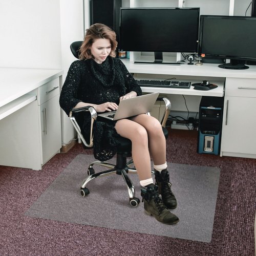 Lattiasuoja Cleartex evolmat koville lattioille 90 x 120 cm kirkas, hinta 51,81€