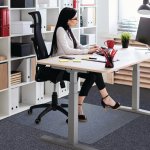 Lattiasuoja Cleartex koville lattioille 116 x 150cm kirkas