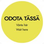 Lattiatarra odota tässä 30cm 5kpl
