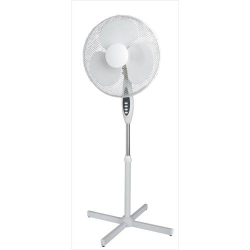 Lattiatuuletin 40cm valkoinen, hinta 39,65€