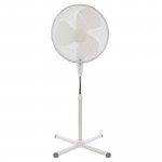 Lattiatuuletin 40cm valkoinen