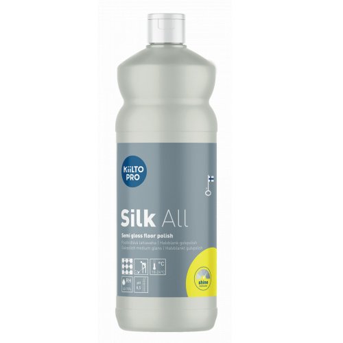 Lattiavaha Kiilto pro silk all 1l, hinta 21,83€