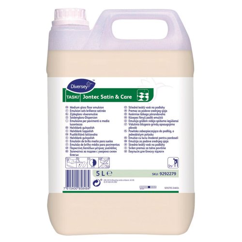 Lattiavaha Taski jontec satin & care puolikiiltävä 5l 2kpl, hinta 313€