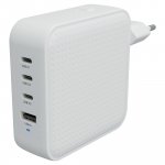 Laturi Targus hyper hj1002 100w 3 usb-c+1a valkoinen