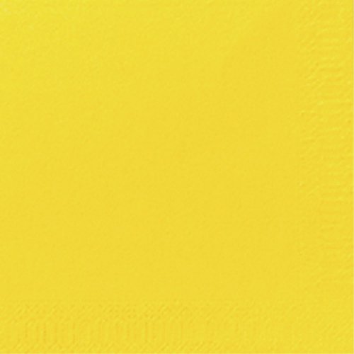 Lautasliina Duni 24 x 24cm keltainen 300kpl, hinta 21,67€