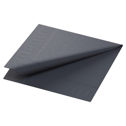 Lautasliina Duni 24 x 24cm musta 300kpl, hinta 15,83€