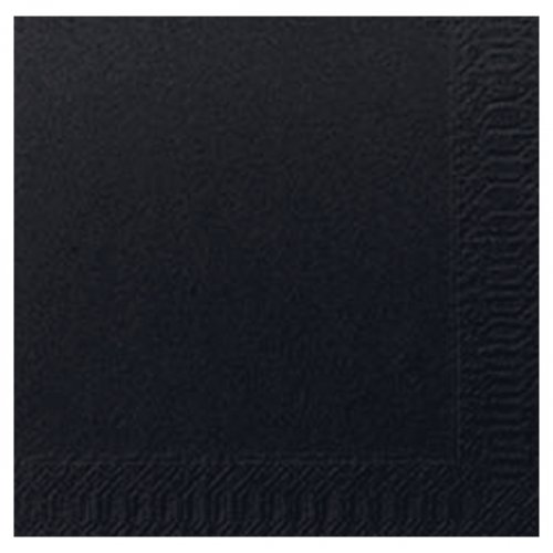 Lautasliina Duni 24 x 24cm musta 300kpl, hinta 8,72€