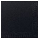 Lautasliina Duni 24 x 24cm musta 300kpl