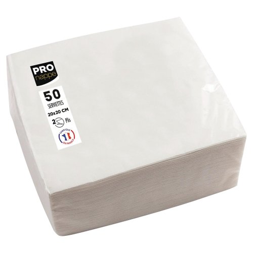 Lautasliina pronappe 20x20 valk 50kpl, hinta 4,39€