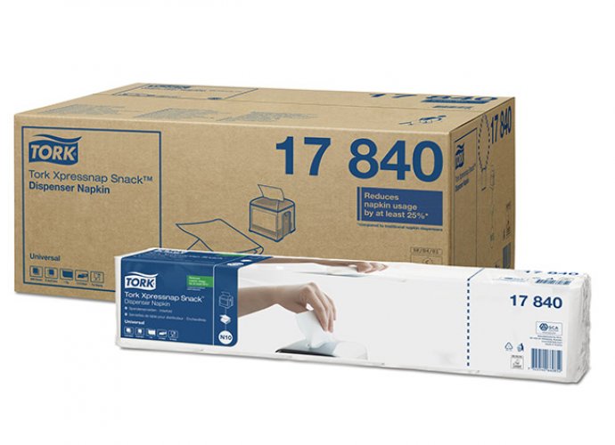 Lautasliina Tork Xpressnap valkoinen 17840 N10 5x225kpl, hinta 18,58€