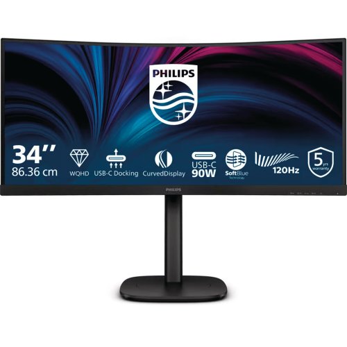 Led Näyttö Philips b-line 34b1u3600c wqhd 34 kaareva, hinta 732,77€