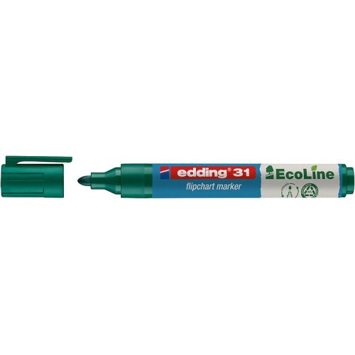 Lehtiökynä edding 31 Ecoline 1,5-3 mm vihreä, hinta 1,29€