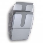 Lehtiteline Durable seinämalli a4 pysty 2kpl