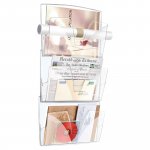 Lehtiteline Lyreco seinämalli 3-osainen kirkas