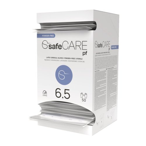 Leikkauskäsine Safecare lateksi 6.5 50kpl, hinta 31,46€