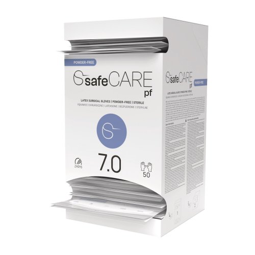 Leikkauskäsine Safecare lateksi 7.0 50kpl, hinta 31,46€