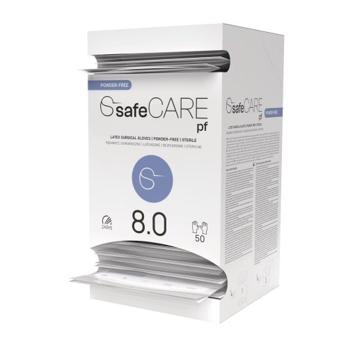 Leikkauskäsine Safecare lateksi 8.0 50kpl, hinta 31,46€