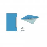 Leikkausliina Alphatex 2-krs 75 x 90cm 60g 50kpl