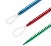 Lenkkineula alumiinia 3 eri kokoa