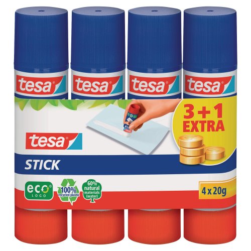 Liimapuikko Tesa® eco 20g 4kpl, hinta 6,02€