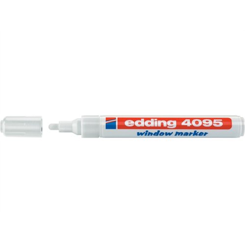 Liitutussi Edding 4095 2-3 mm valkoinen, hinta 2,71€