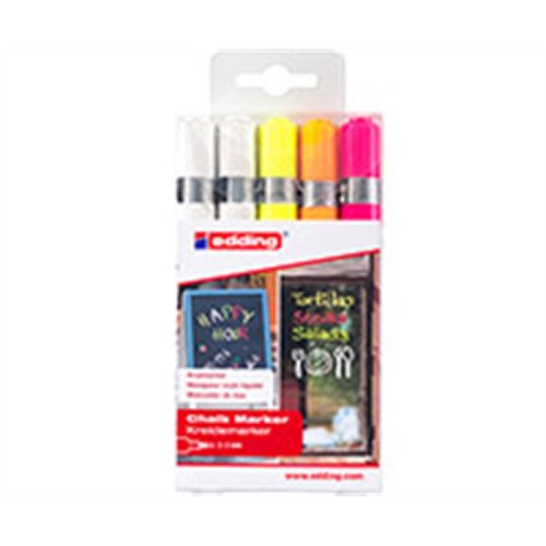 Liitutussi Edding 4095 2-3 mm värilajitelma 5 kpl, hinta 13,52€