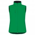 Liivi Clique classic softshell naisten omenan vihreä xs