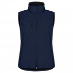 Liivi Clique classic softshell naisten tummansininen m