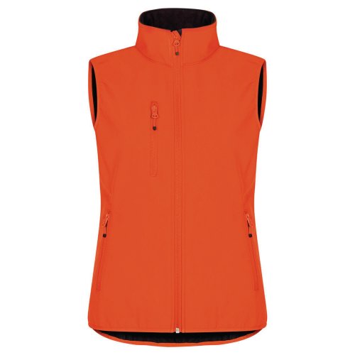 Liivi Clique classic softshell naisten veriappelsiini xl, hinta 60,57€