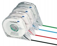 Linjausteippi Legamaster 2,5 mm x 16 m punainen