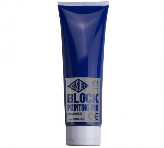 Linoväri Essdee Block Printing Ink 300 ml sininen, hinta 11,67€