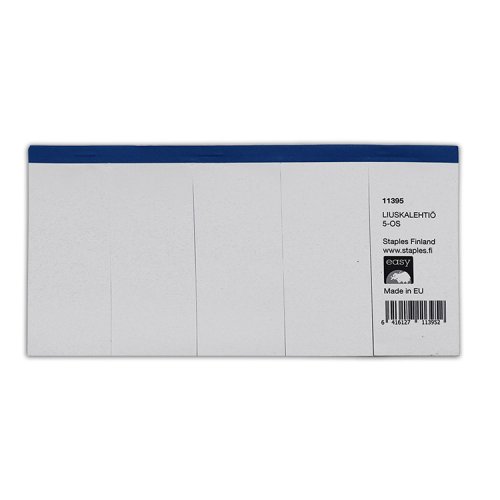 Liuskalehtiö 5-osainen, hinta 0,98€