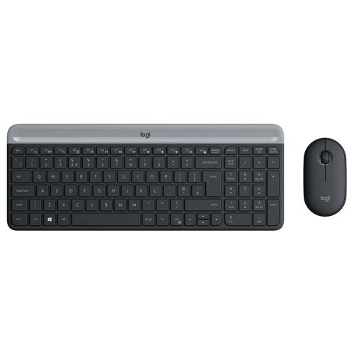 Logitech langaton näppäimistö ja hiiri mk470 slim combo, hinta 70,03€