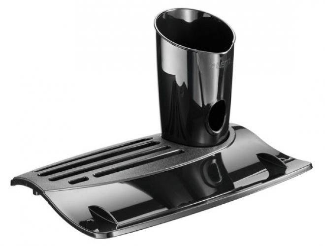 Lokerikko+kynäpurkki Leitz Allura musta, hinta 12,33€